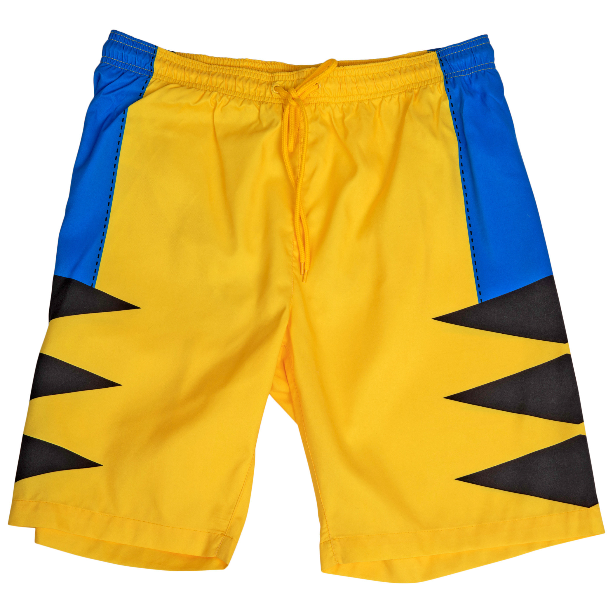X-Men's Wolverine Character Costume Board Shorts